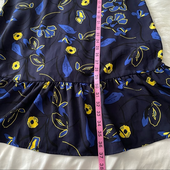 Halogen • Ruffle Drop Hem Shift Dress - Picture 6 of 10